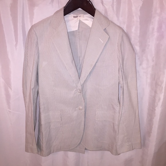 NWOT Men MEDIUM seersucker CALVIN KLEIN COLLECTION